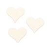 сърце от бирен картон 20x17x1мм -10 броя