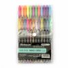 Химикалки с гел мастило неонови цветове и фин брокат 1.0 мм - 24 цвята