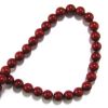 наниз мъниста полускъпоценен камък КОРАЛ топче 10 мм ±40 броя