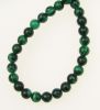 наниз мъниста полускъпоценен камък МАЛАХИТ СИНТЕТИЧЕН топче 4 мм ±100 броя