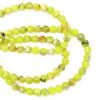 наниз мъниста полускъпоценен камък РЕГАЛИТ жълт светъл топче 8 мм ±50 броя