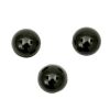 полусфера 7x3 мм черна -100 броя