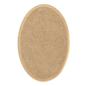 фигурка MDF за декорация овал 80x120 мм