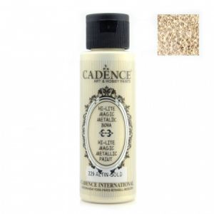 акрилна боя металик CADENCE HI-LITTE MAGIC 70 мл. - GOLD 229