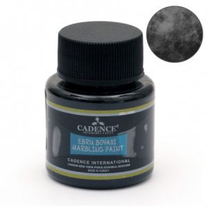боя с мраморен ефект CADENCE EBRU 45 мл - BLACK 860