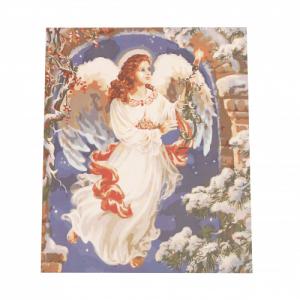 Картина за рисуване по номера 40x50 см - Ангелска жена 