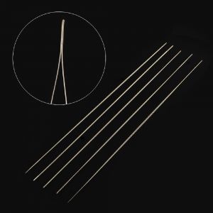 Игла за низане на мъниста с голямо ухо 125x0.5 мм