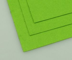 Филц лист - дебелина 1 мм., размер 20x30 см. цвят зелен -1 брой