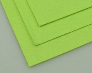 Филц лист - дебелина 1 мм., размер 20x30 см. цвят зелен бледо -1 брой