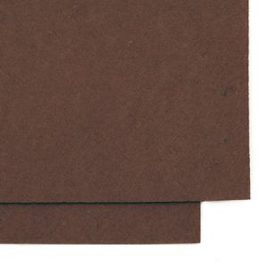 Филц лист - дебелина 1 мм., размер 20x30 см. цвят кафяв -1 брой