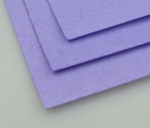 Филц лист - дебелина 1 мм., размер 20x30 см. цвят лилаво бледо -1 брой