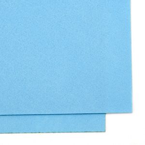 Филц лист - дебелина 1 мм., размер 20x30 см. цвят син светъл -1 брой