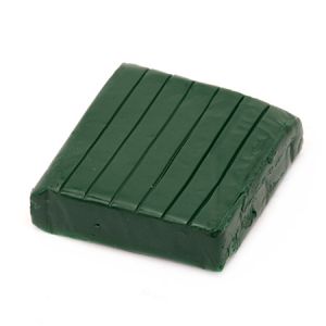 Глина за моделиране цвят тъмно зелен - 50 грама