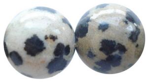 наниз мъниста полускъпоценен камък ЯСПИС Далматински топче 14 мм ±28 броя
