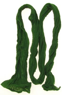 полиестерен ръкав за найлонови цветя /тип чорапогащник/ зелен -пакет 5 бр.