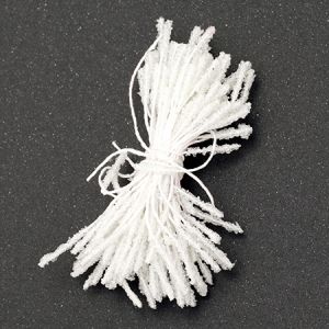 тичинки тип захарни двустранни 3x10x60 мм бели ±170 бр
