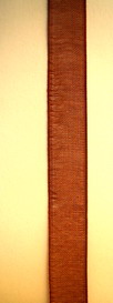 лента Органза 10мм. кафява color32 -22м.