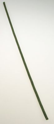 дръжка за цветя зелена, тел 3 мм  диаметър, обвита с хартия, дължина ±50 см външен диаметър 7 мм - 1 бр