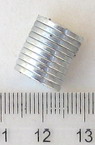 магнит никел 12х1.5 мм - 5 броя