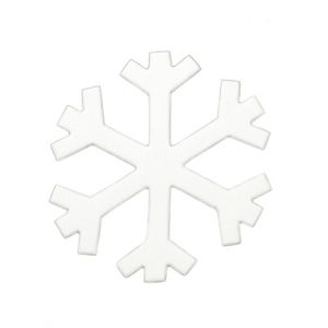 Снежинка фоам 71x2 мм -10 бр