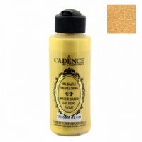 акрилна боя за позлатяване CADENCE 120 мл. - PURE GOLD 120
