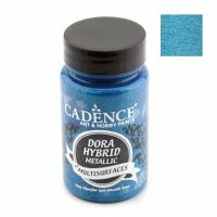 акрилна боя металик CADENCE DORA HYBRID 90 мл - BLUE 7134