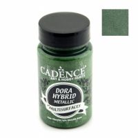 акрилна боя металик CADENCE DORA HYBRID 90 мл - GREEN 7135