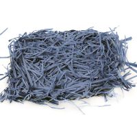 Трева за декорация от хартия - синя- 50 грама