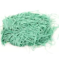 Трева за декорация от хартия - тюркоаз - 50 грама