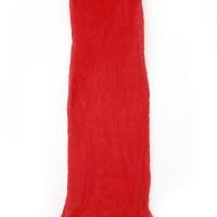 полиестерен ръкав за найлонови цветя /тип чорапогащник/ червен тъмен -пакет 5 бр.