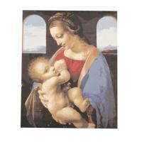 Картина за рисуване по номера 40x50 см -Мадоната с младенеца 