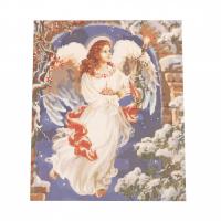 Картина за рисуване по номера 40x50 см - Ангелска жена 