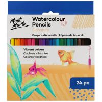Акварелни моливи MM Watercolour Pencils - 24 броя 