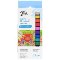 Пастели меки MM Soft Pastels - 12 броя