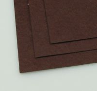 Филц лист - дебелина 1 мм., размер 20x30 см. цвят кафяв тъмно -1 брой