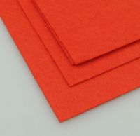 Филц лист - дебелина 1 мм., размер 20x30 см. цвят оранжев тъмно -1 брой
