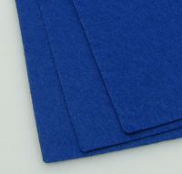 Филц лист - дебелина 1 мм., размер 20x30 см. цвят син тъмно -1 брой