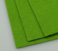 Филц лист - дебелина 2 мм., размер 20x30 см. цвят зелен -1 брой