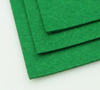 Филц лист - дебелина 2 мм., размер 20x30 см. цвят зелен тъмно -1 брой