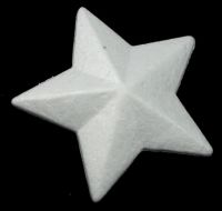 Фигурка стиропор звезда 200 х 53 мм за декориране - 1 брой