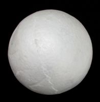 Фигурка стиропор топче 200 мм. за декориране бяло - 1 брой