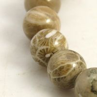 наниз мъниста полускъпоценен камък ЯСПИС хризантамен топче 6 мм ±65 броя