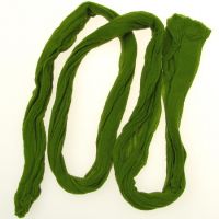 полиестерен ръкав за найлонови цветя /тип чорапогащник/ зелен светъл -пакет 5 бр.