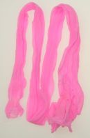 полиестерен ръкав за найлонови цветя /тип чорапогащник/ розов светъл -пакет 5 бр.