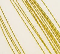 Тел цветарска 0.9 мм ±82 см цвят злато -20 бр
