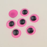 очички мърдащи розова основа 8 мм -50 броя