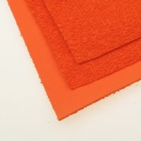 EVA материал /микропореста гума/ 2 мм А4 20х30 см имитация трева оранжев