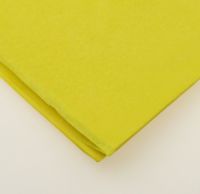 Тишу хартия жълта - 50 x 65 см - 10 листа