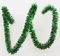 пръчка телена ламе зелена -30см. -10 броя